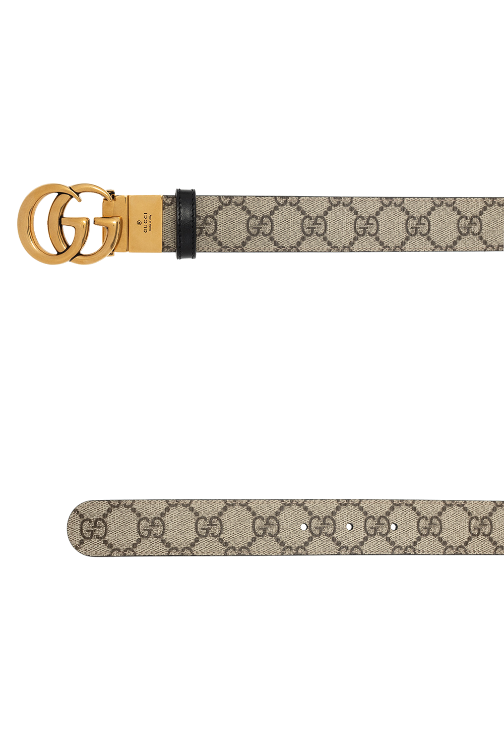 GUCCI｜BELTS (659417 92TIC 9769) Buy Gucci GG Marmont Reversible Belt 'Beige/Ebony/Nero
